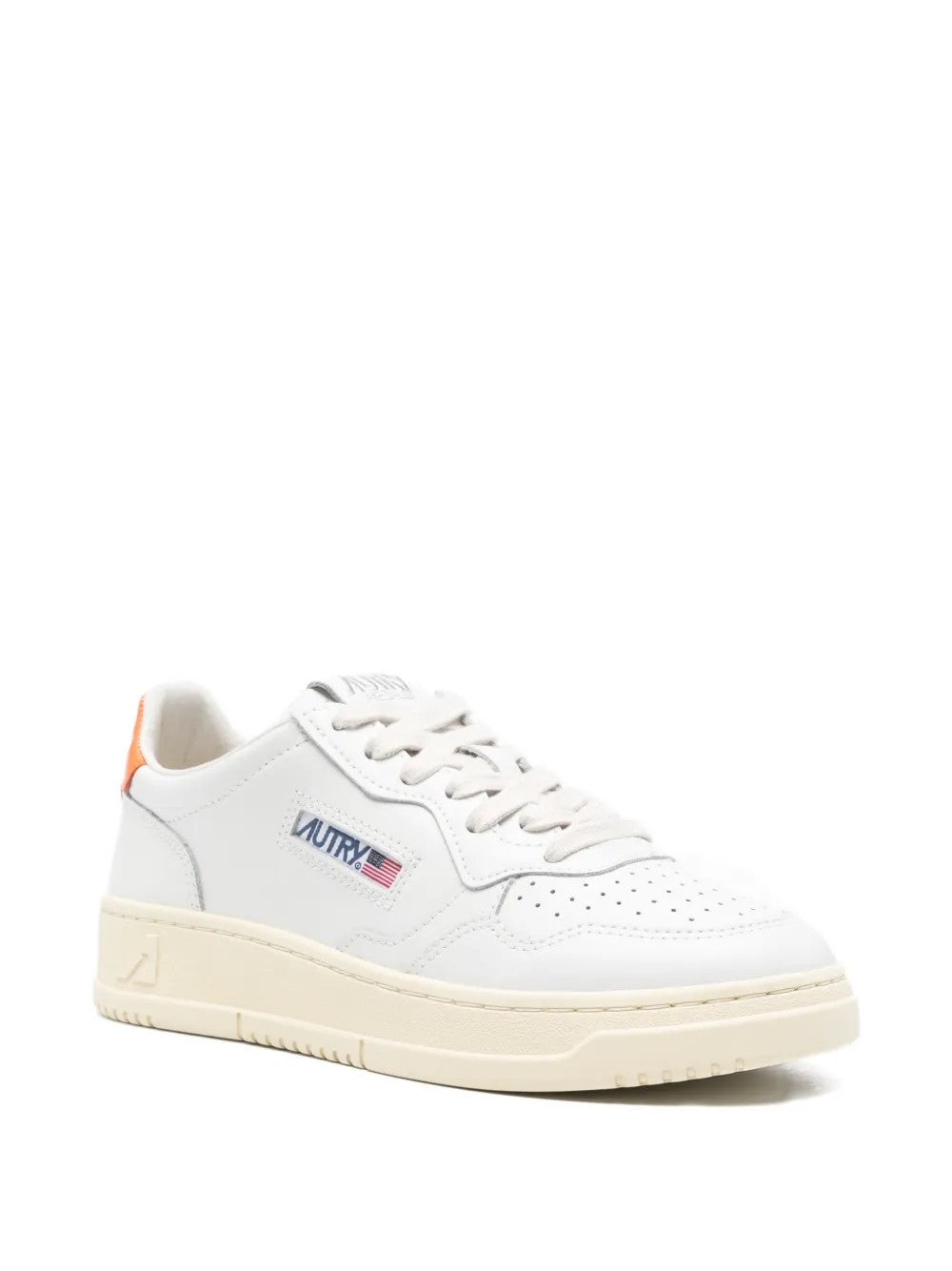 SNEAKER Bianco/arancio Autry