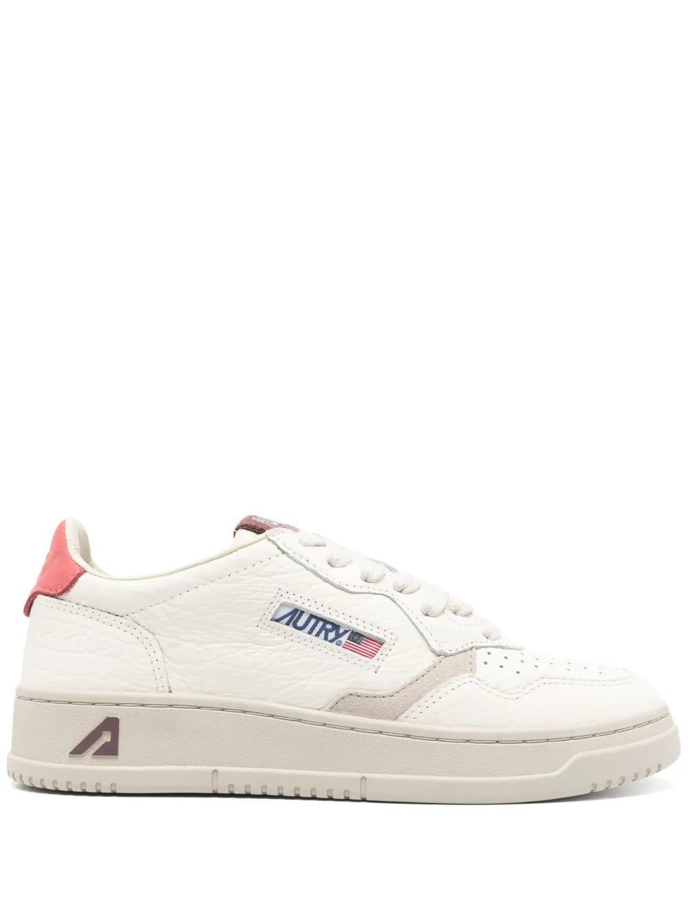 SNEAKER Bianco/arancio Autry