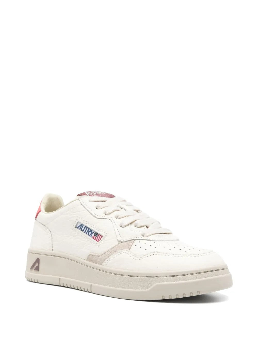 SNEAKER Bianco/arancio Autry