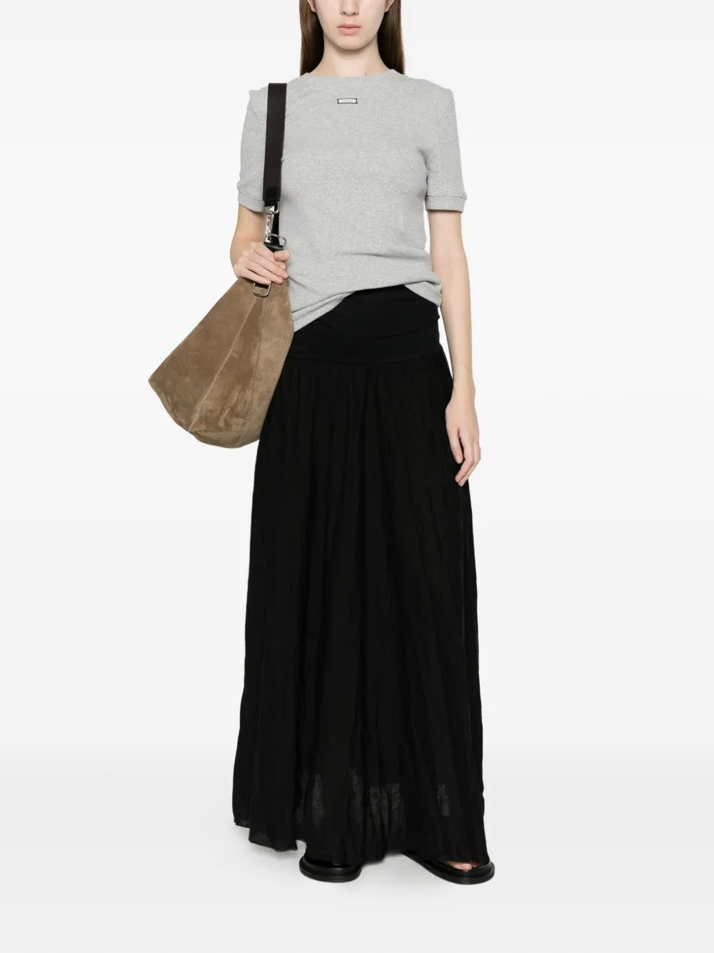 T-SHIRT Grigio Entire Studios