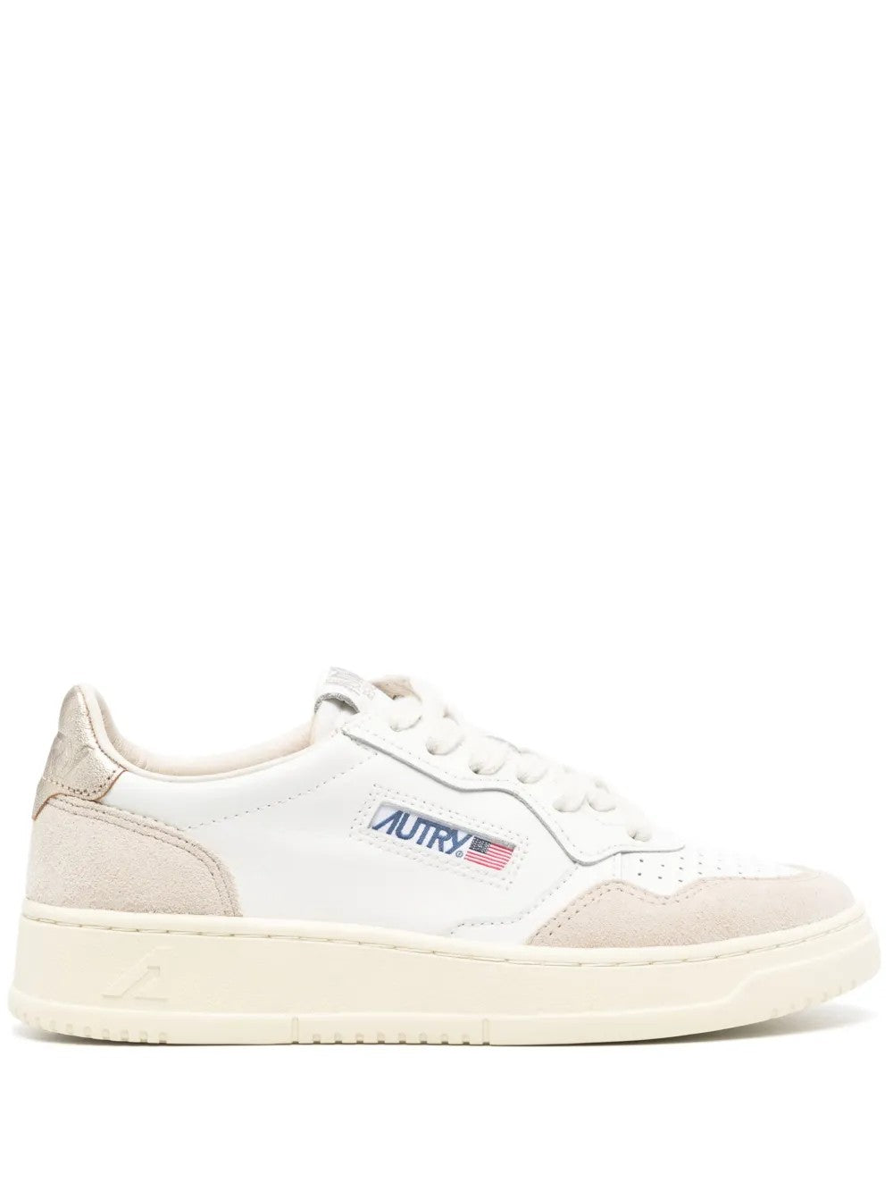 SNEAKER Bianco/oro Autry