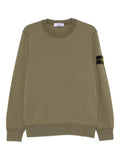 FELPA Verde Militare Stone Island