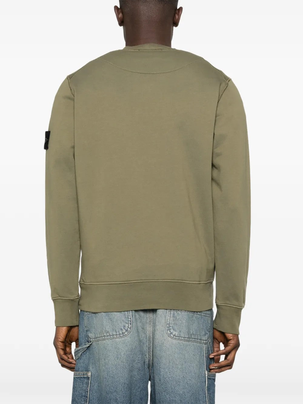 FELPA Verde Militare Stone Island