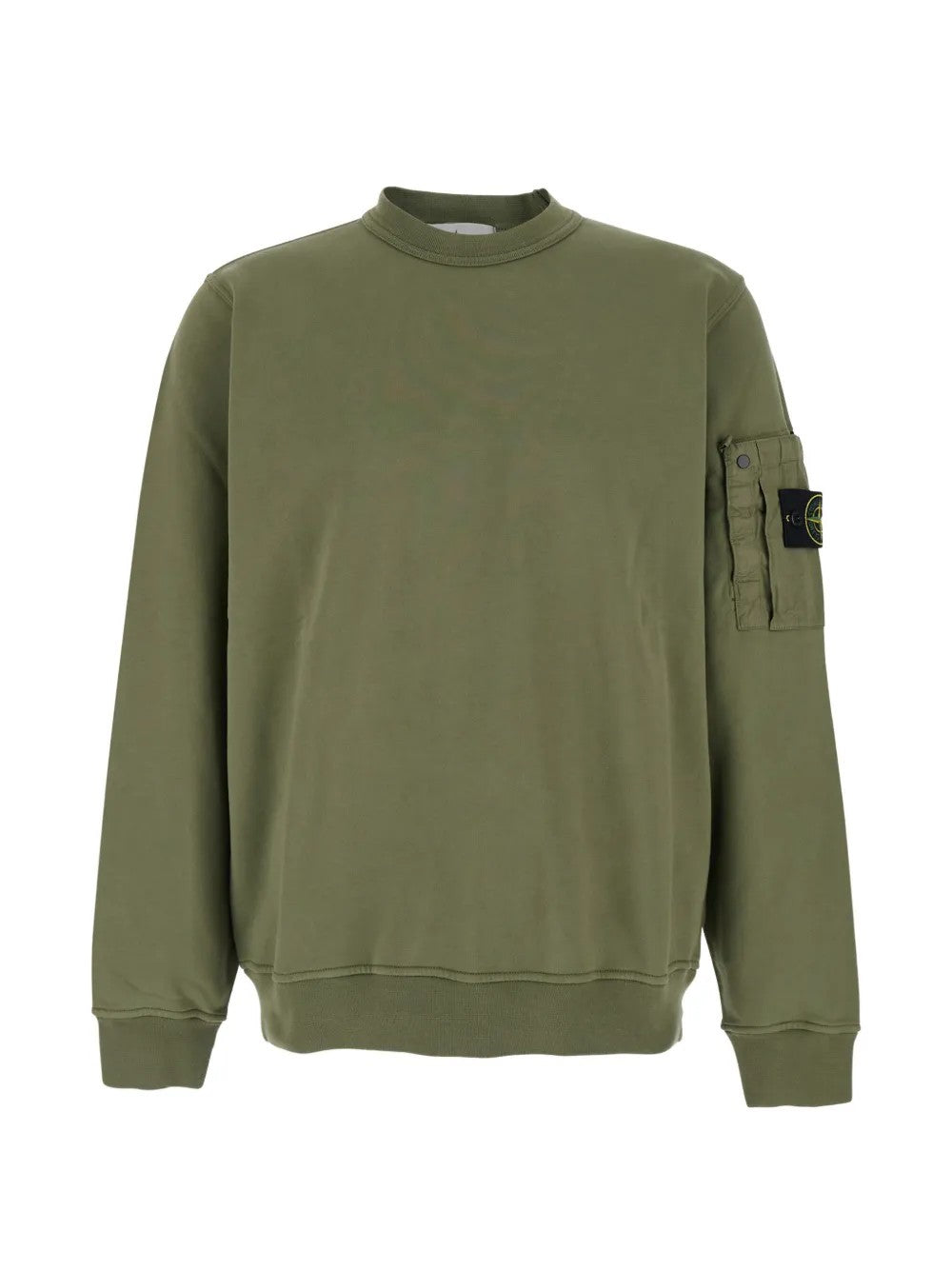 FELPA Verde Militare Stone Island