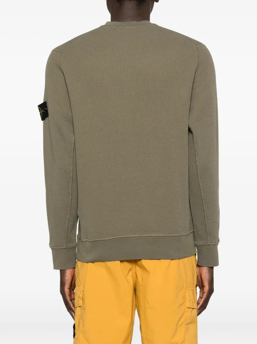 FELPA Verde Militare Stone Island