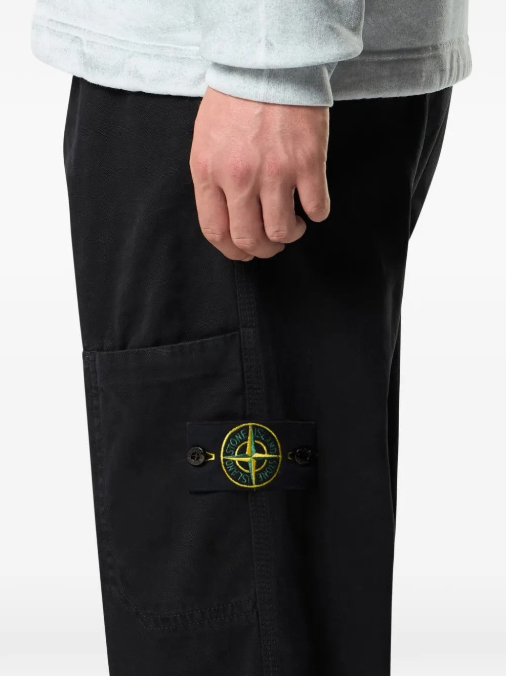 PANTALONE Nero Stone Island
