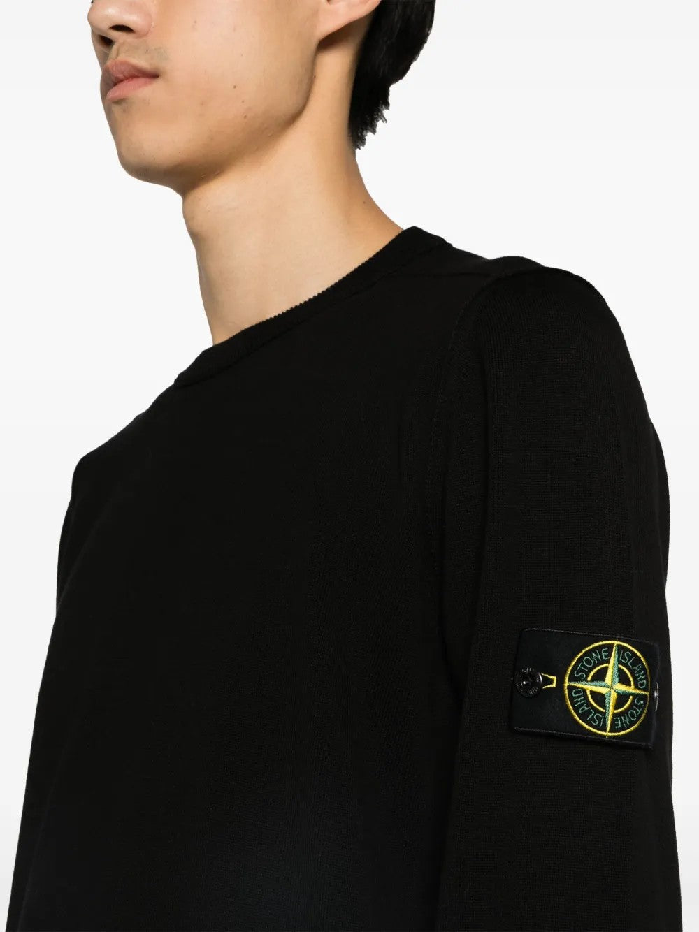 MAGLIONCINO Nero Stone Island