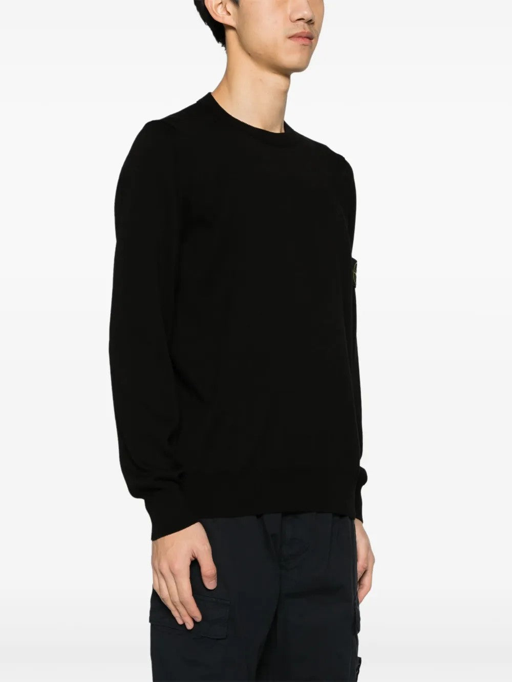 MAGLIONCINO Nero Stone Island