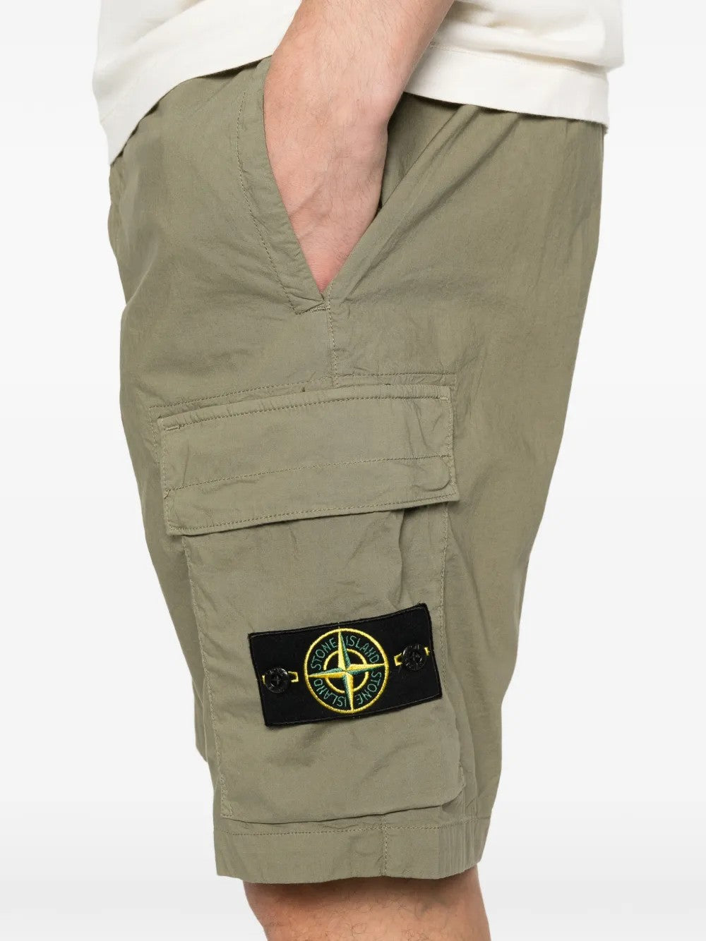 PANTALONCINO Verde Militare Stone Island