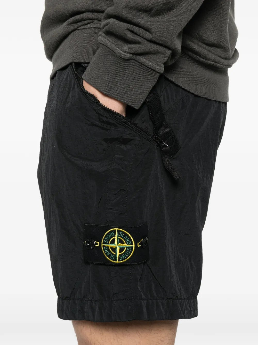 PANTALONCINO Nero Stone Island