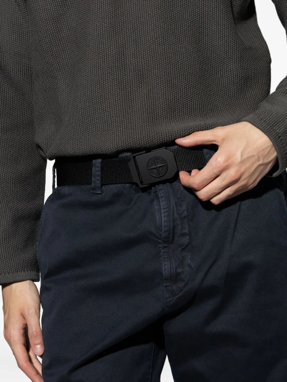 CINTURA Nero Stone Island