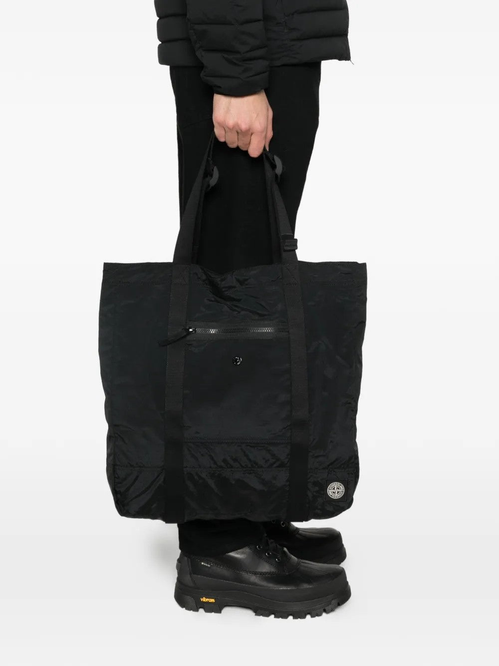 BORSA  Nero Stone Island