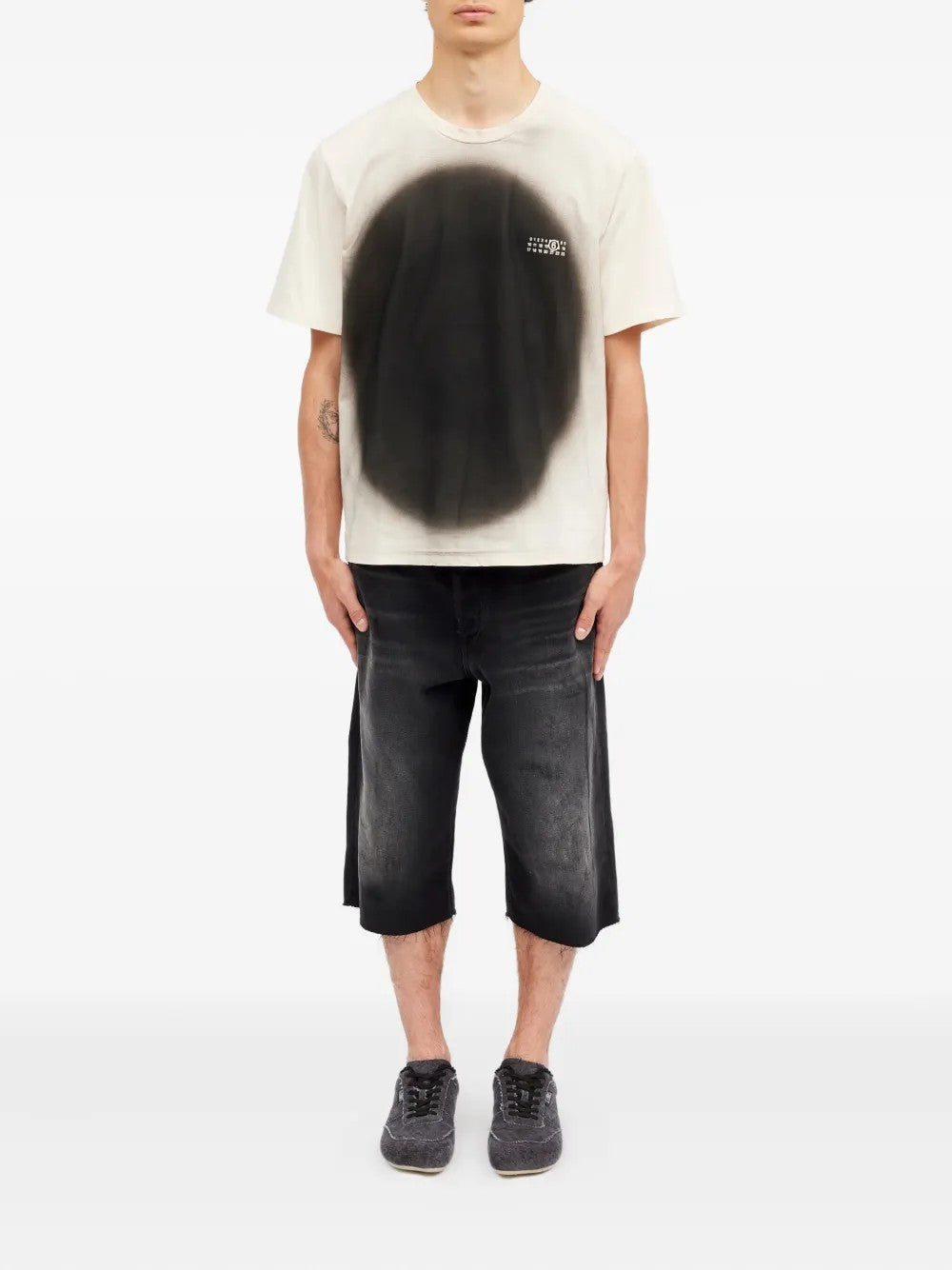 T-SHIRT Bianco Mm6