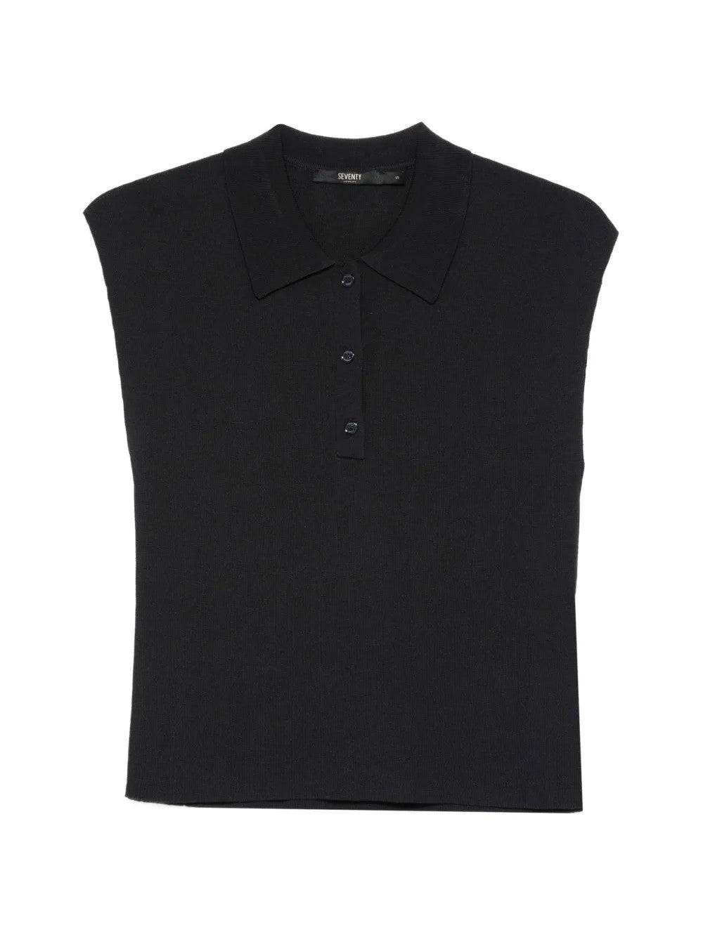 POLO SMANICATO Blu Seventy