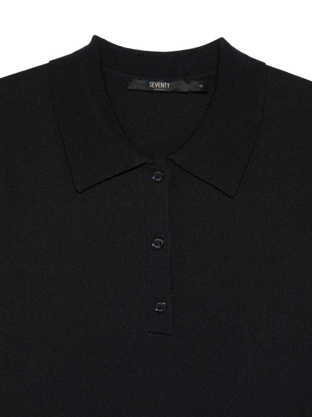 POLO SMANICATO Blu Seventy