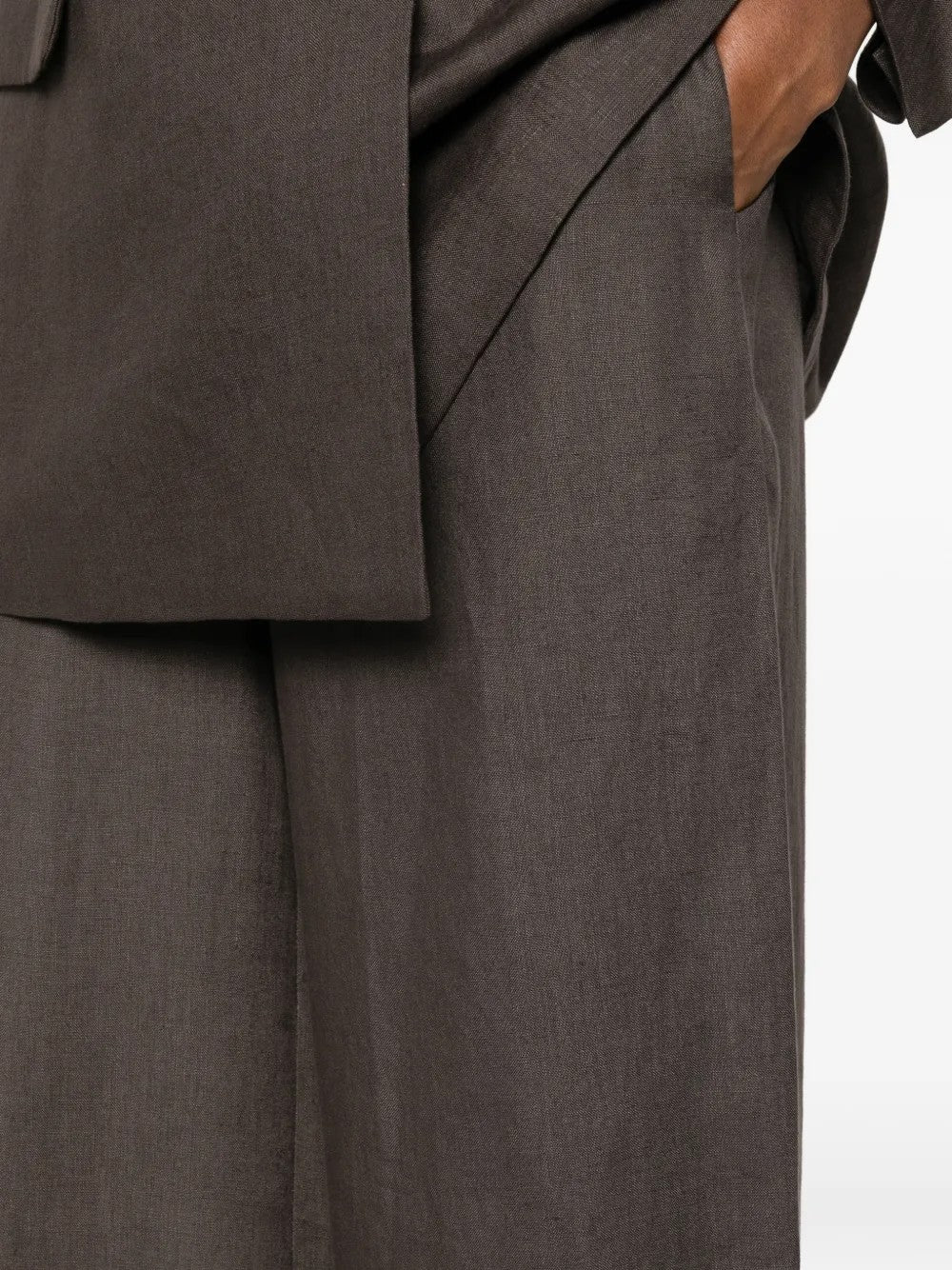 PANTALONE Marrone Su