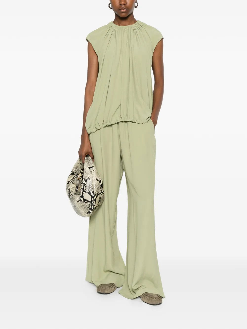 PANTALONE Verde Su