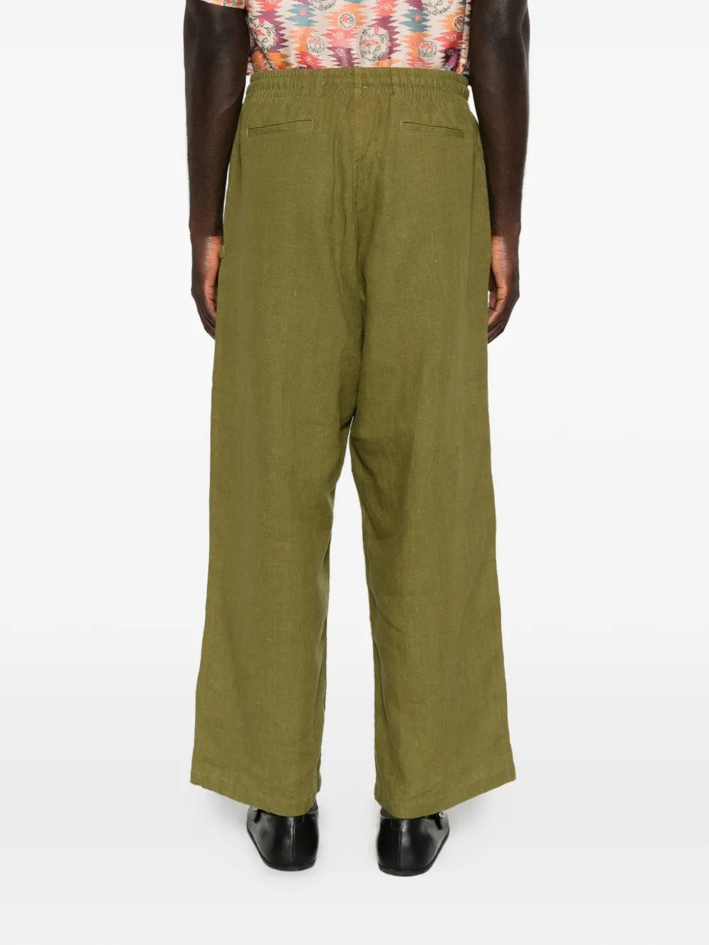 PANTALONE Verde Arte