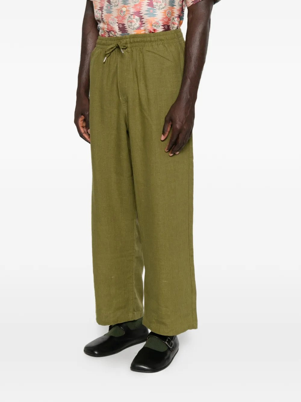 PANTALONE Verde Arte