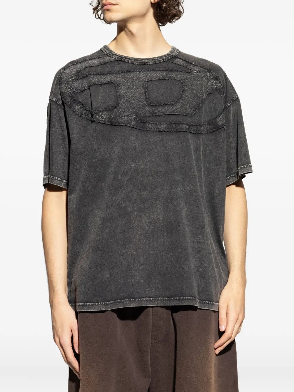 T-SHIRT Grigio Diesel