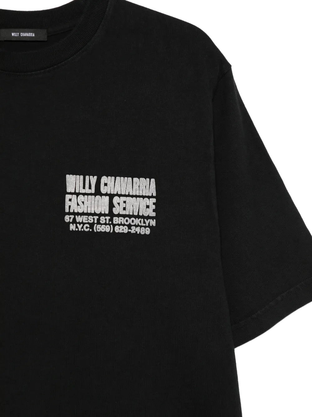 T-SHIRT Nero Willy Chavarria