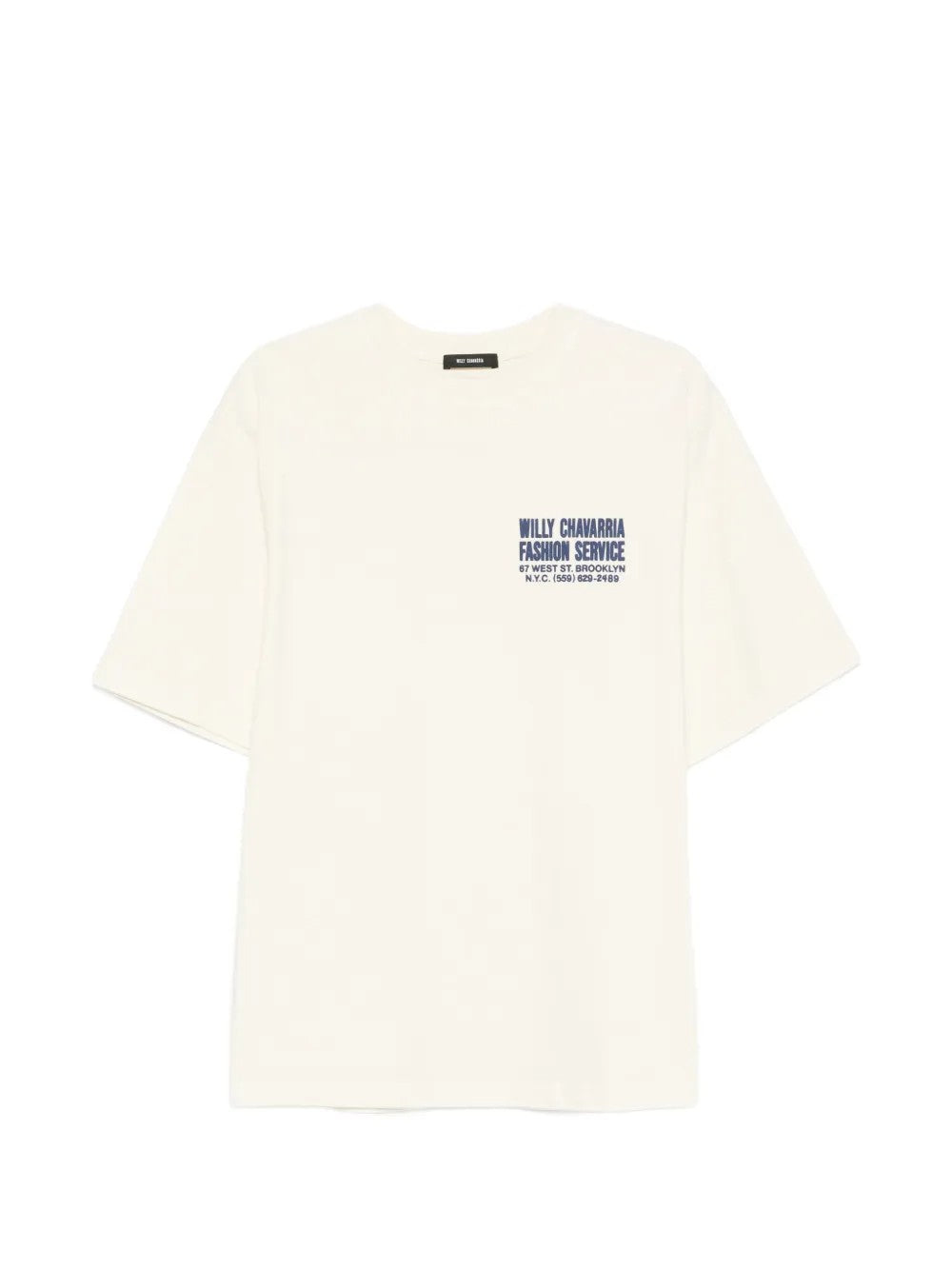 T-SHIRT Ecru Willy Chavarria