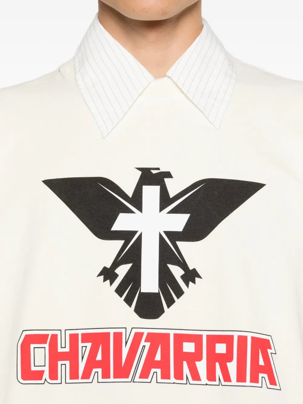 T-SHIRT Ecru Willy Chavarria