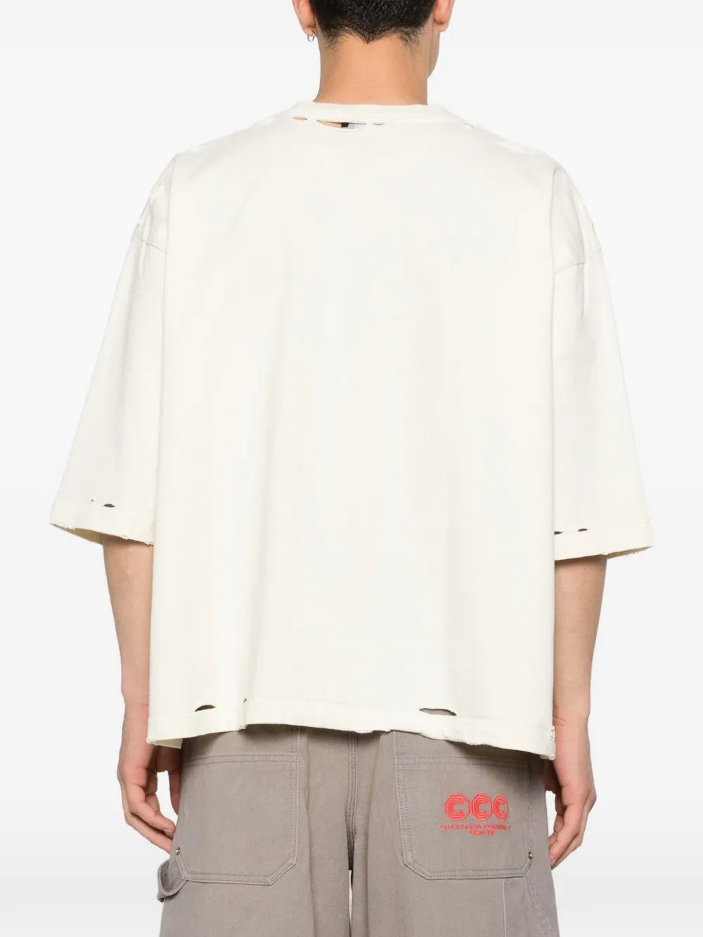 T-SHIRT Ecru Willy Chavarria