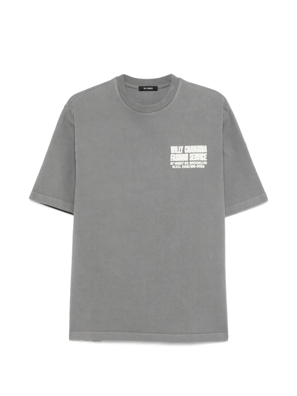 T-SHIRT Grigio Willy Chavarria
