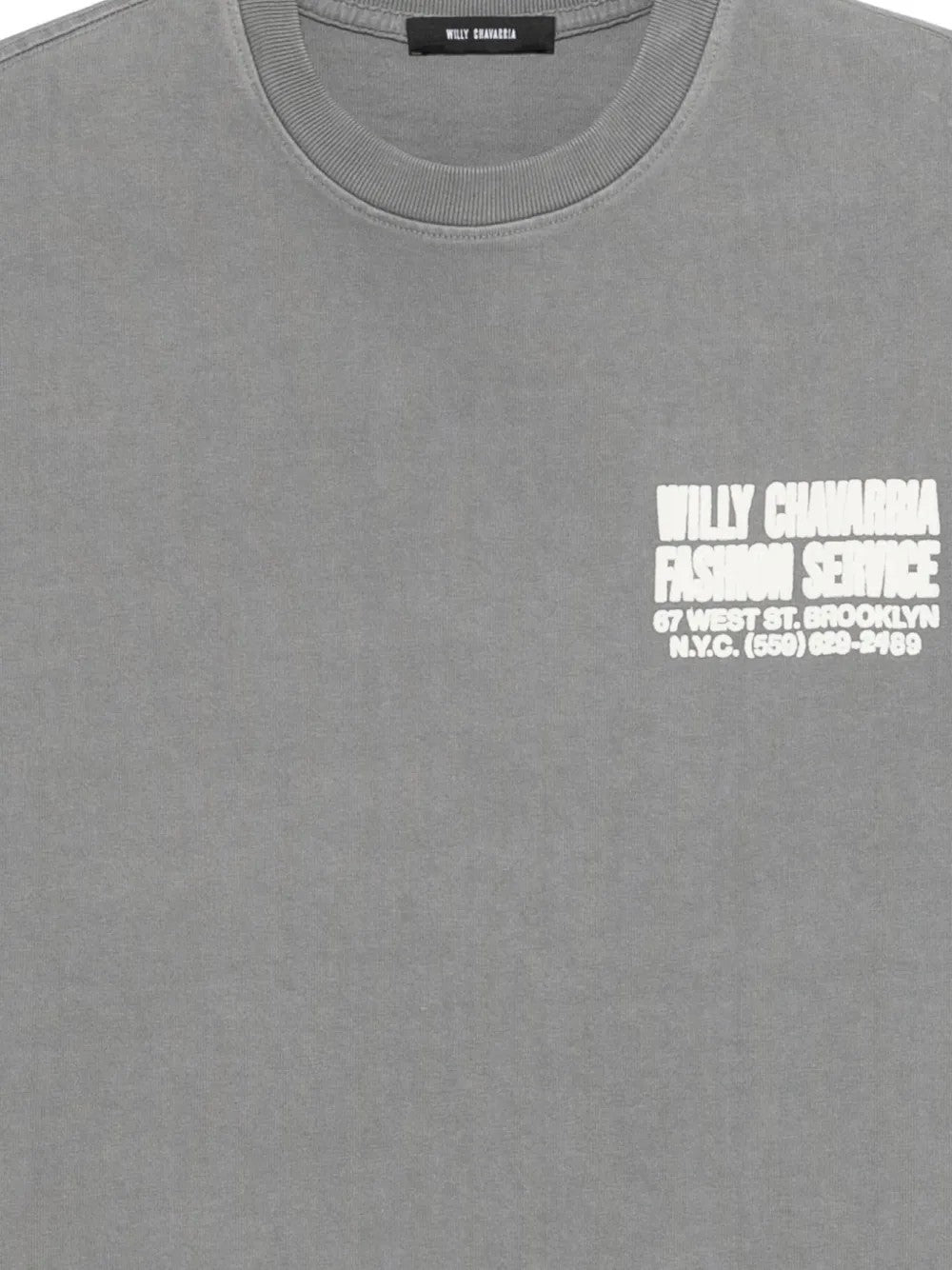 T-SHIRT Grigio Willy Chavarria
