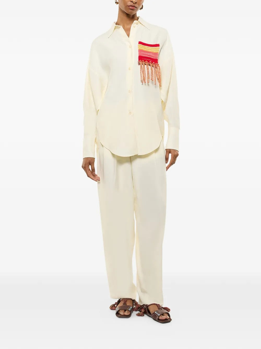 CAMICIA Panna Laneus