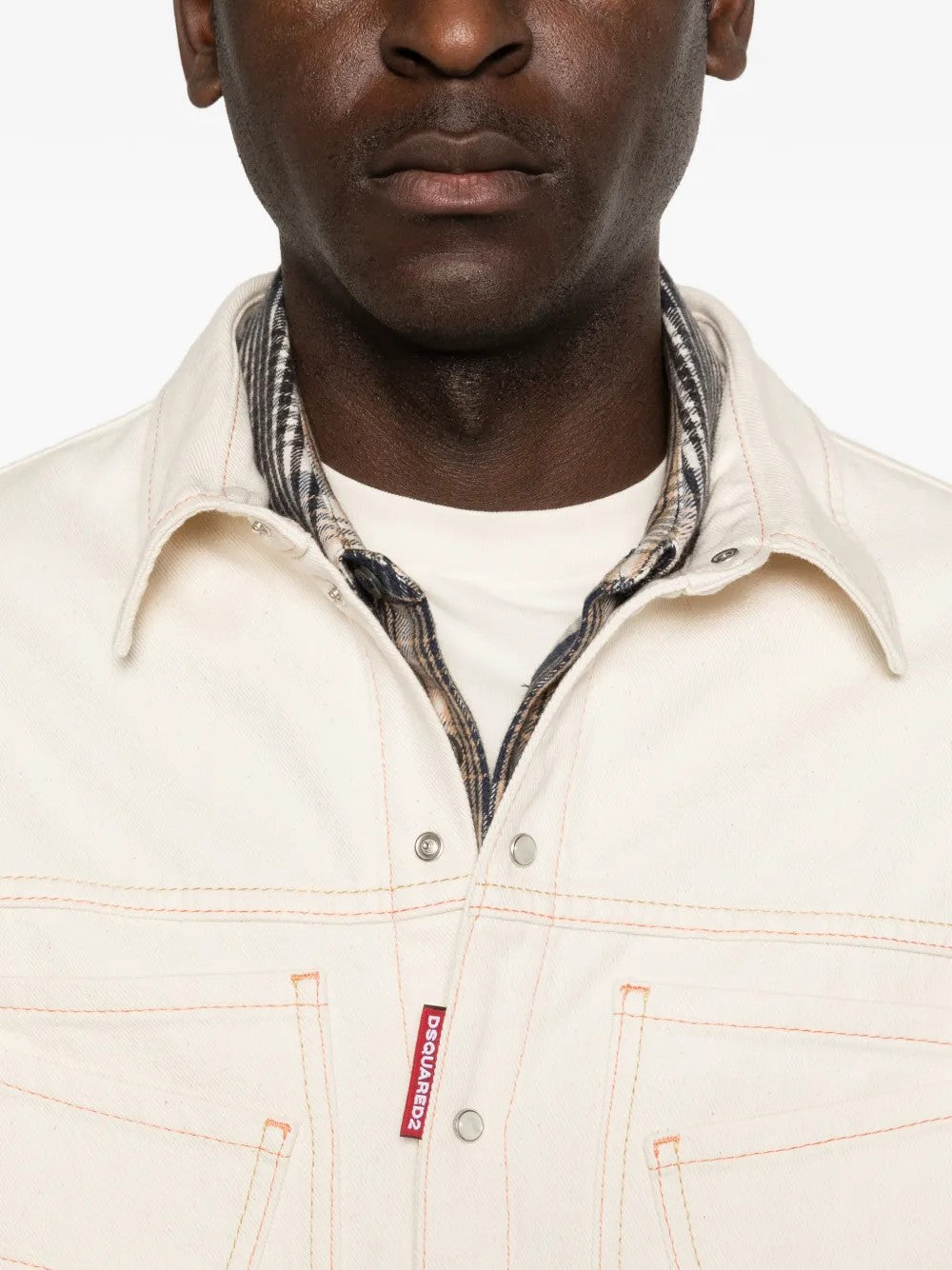 CAMICIA Panna Dsquared2