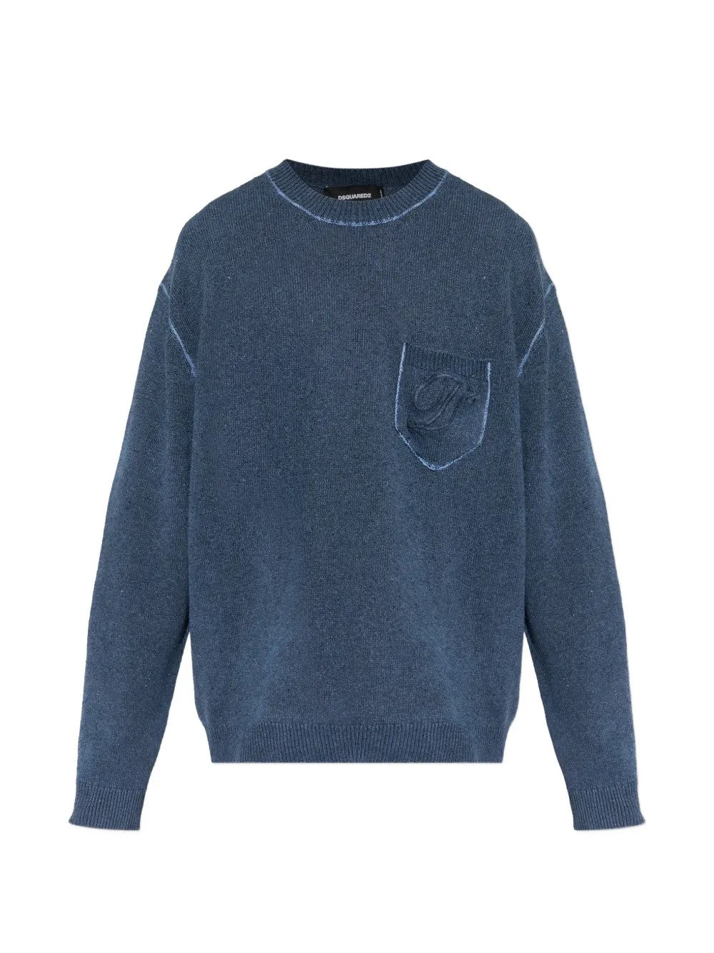 PULLOVER Blu Scuro Dsquared2