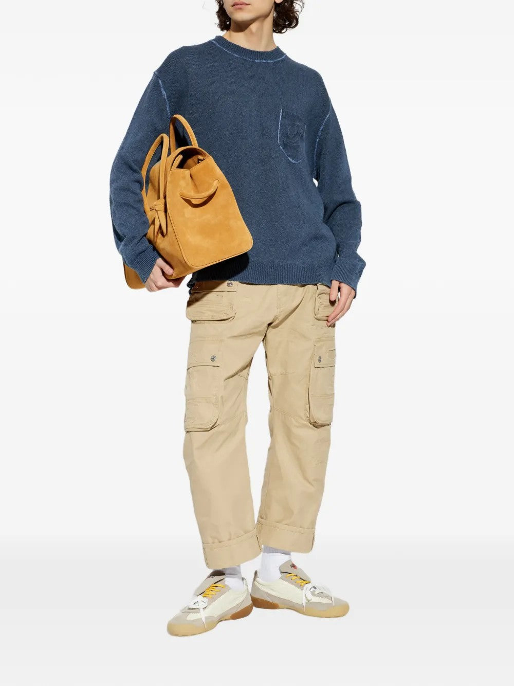 PULLOVER Blu Scuro Dsquared2