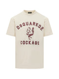 T-SHIRT Panna Dsquared2