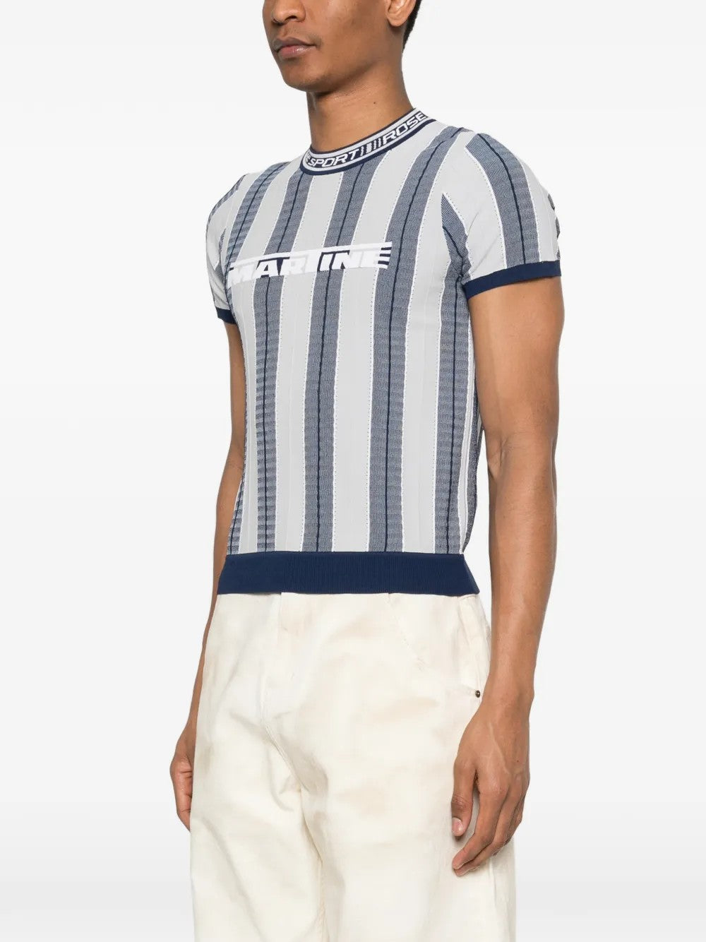 T-SHIRT Blu Martine Rose