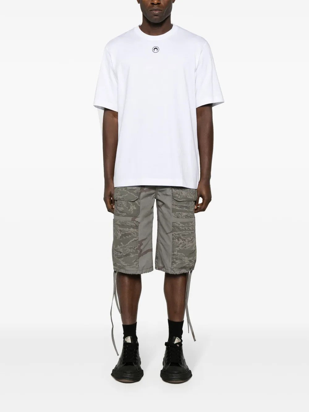 T-SHIRT Nero Marine Serre