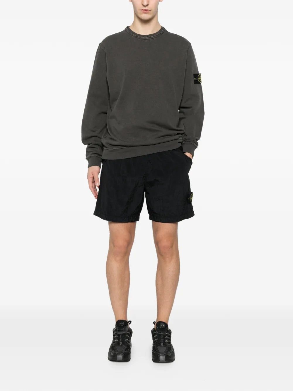 FELPA Piombo Stone Island