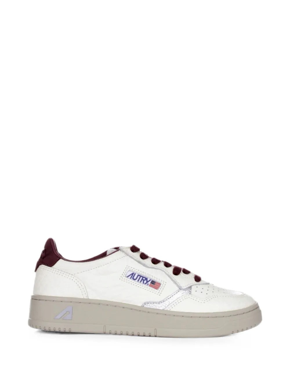 SNEAKER Bianco/burgundi Autry