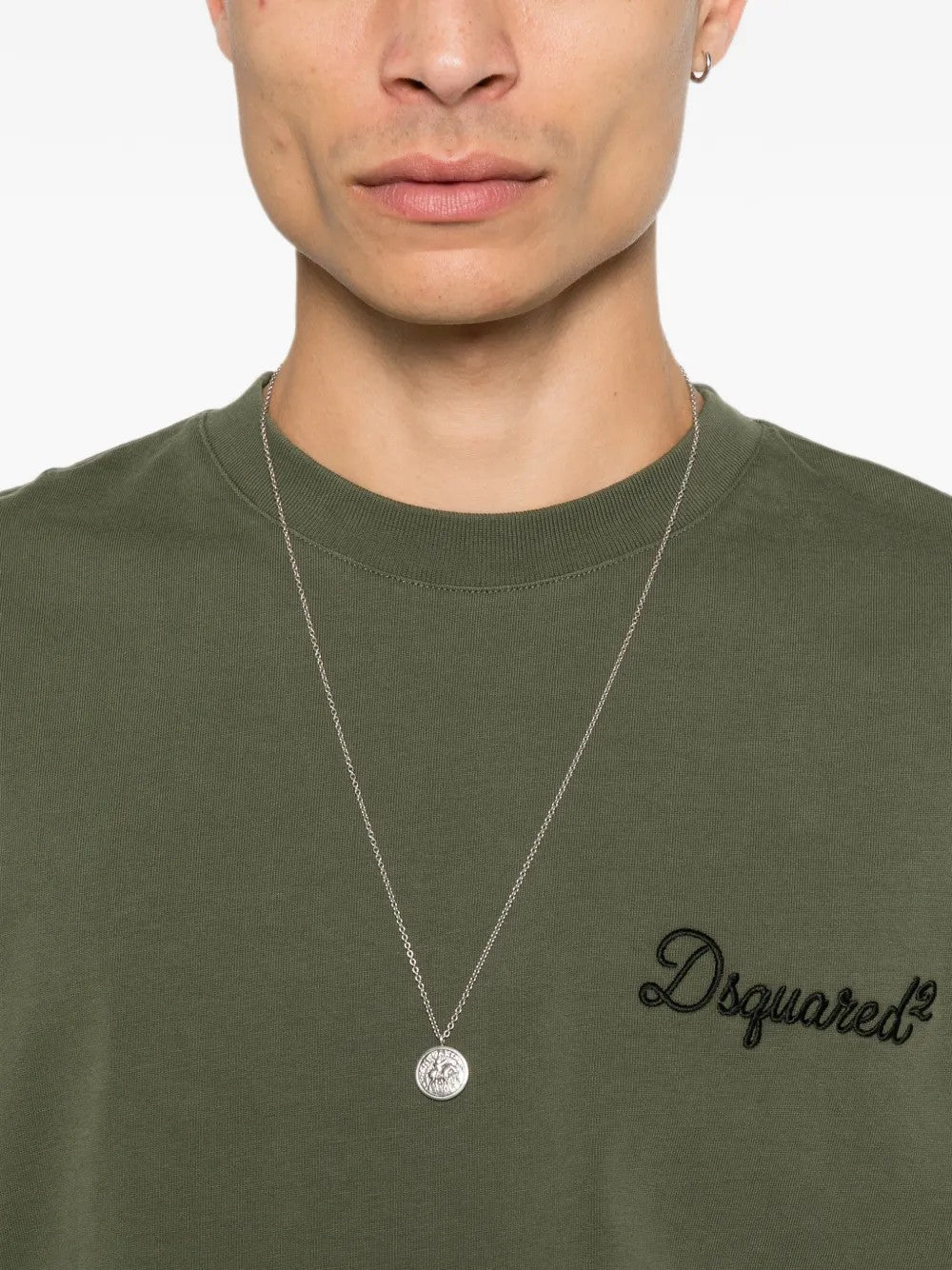 T-SHIRT Verde Dsquared2