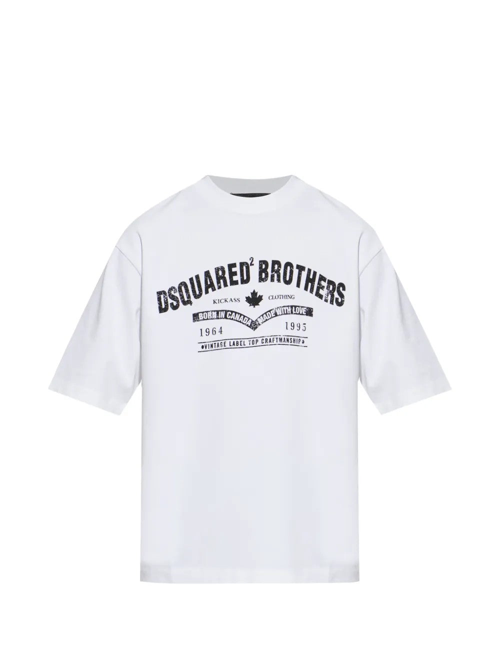 T-SHIRT Bianco Dsquared2