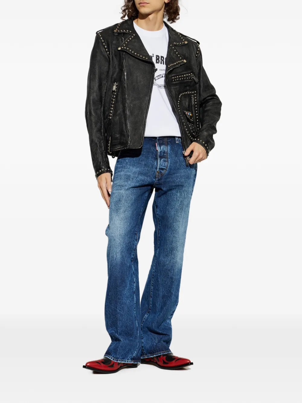 T-SHIRT Bianco Dsquared2