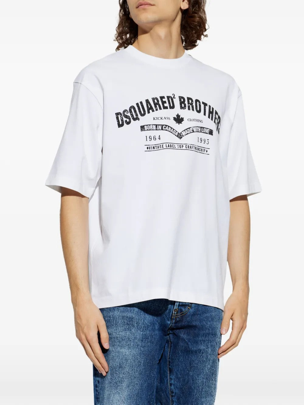 T-SHIRT Bianco Dsquared2