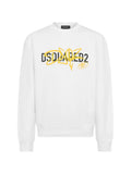 FELPA Bianco Dsquared2