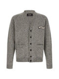 CARDIGAN Grigio Dsquared2