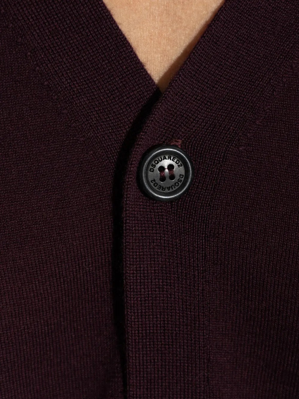 CARDIGAN Bordeaux Dsquared2