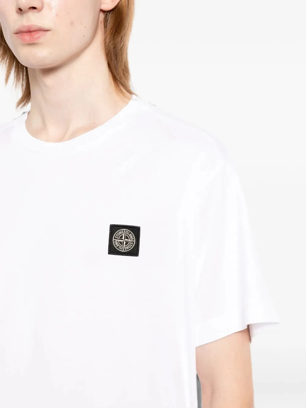 T-SHIRT Bianco Stone Island