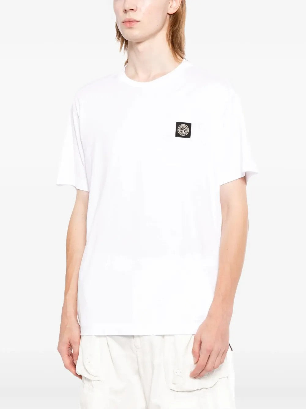 T-SHIRT Bianco Stone Island