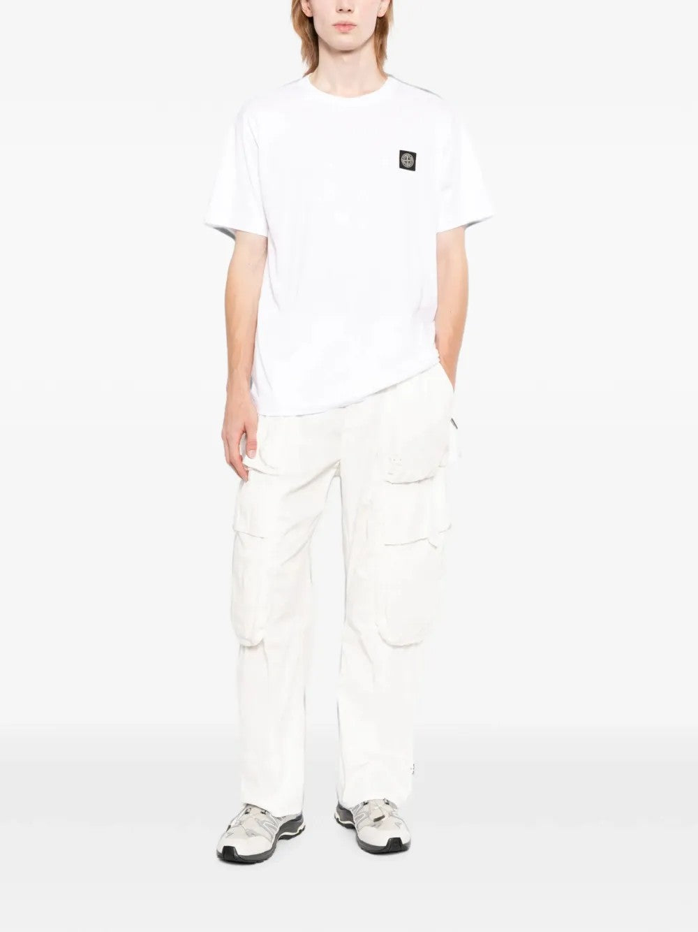 T-SHIRT Bianco Stone Island