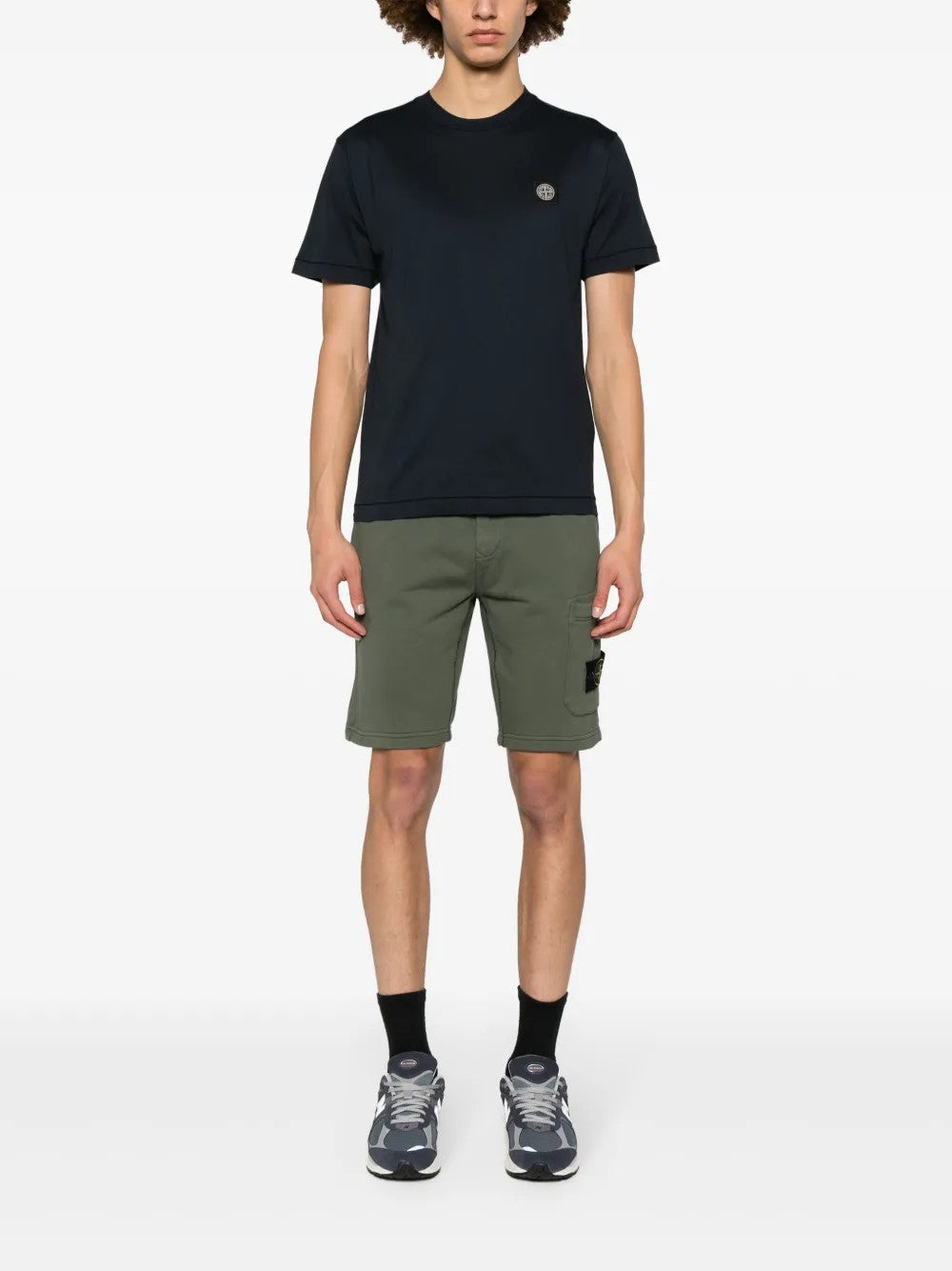 T-SHIRT Blu Stone Island